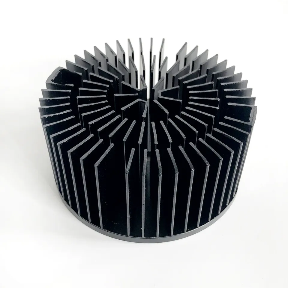 Round Heat Sink from Professional Heat Sink Manufacturers Gleemax Aluminum