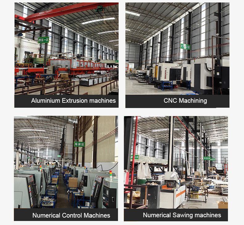 Workshop of Professional Heat Sink Manufacturers Gleemax Aluminum