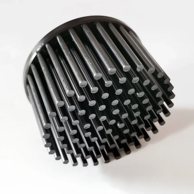 Sunflower Heat Sink for LED Lighting with Cold Forging Treatment from Professional Manufacturer Gleemax Aluminum