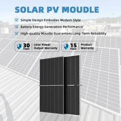 Solar PV  Moudle with Double-Glass Silver Frame OEM ODM Service