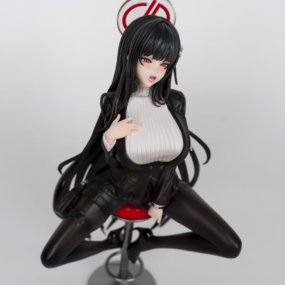 游戏周边 OL 常服 调月莉音 二次元美少女 机箱模型摆件 盒装手办