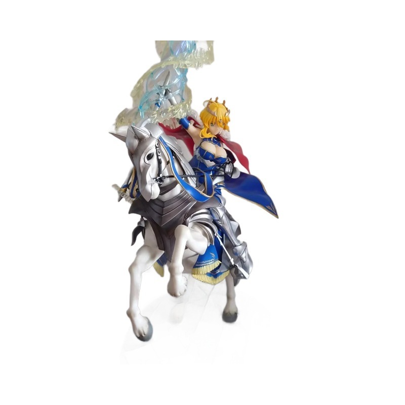 命运之夜 Fate 阿尔托利亚 骑马枪兵 白枪呆塞巴 saber 盒装手办