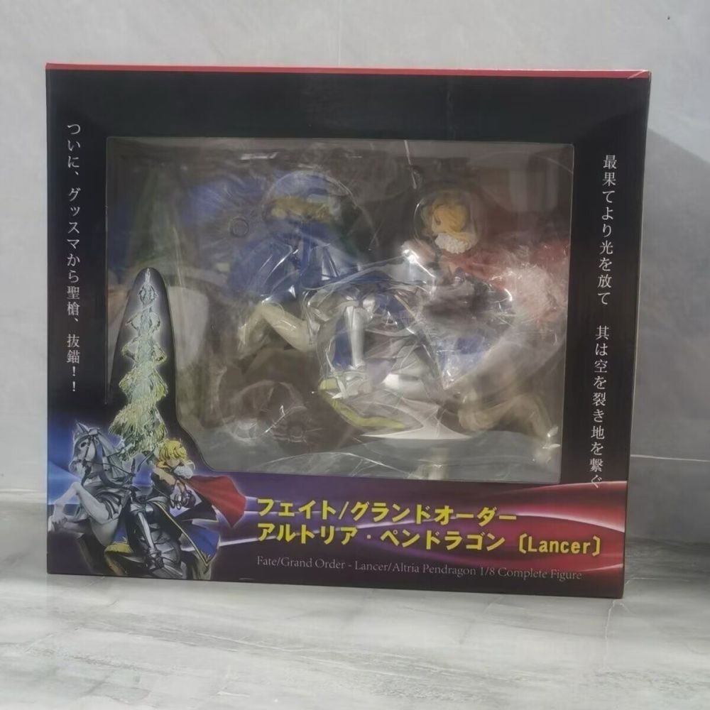 命运之夜 Fate 阿尔托利亚 骑马枪兵 白枪呆塞巴 saber 盒装手办