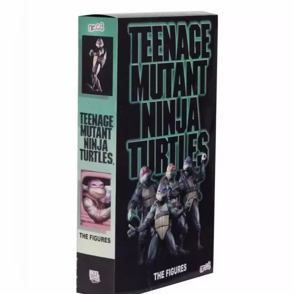 4 TMNT 2018 SDCC Limited Edition Articulated Figures in Boxes