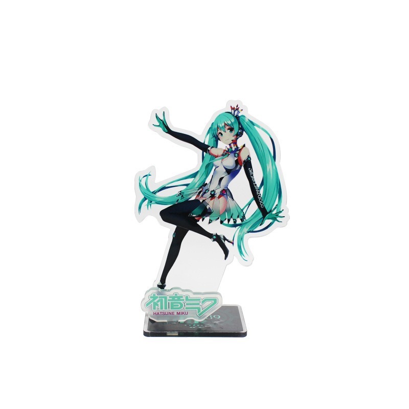 miku动漫大立牌   初yin未来周边可爱卡通亚克力立牌摆件批发D制