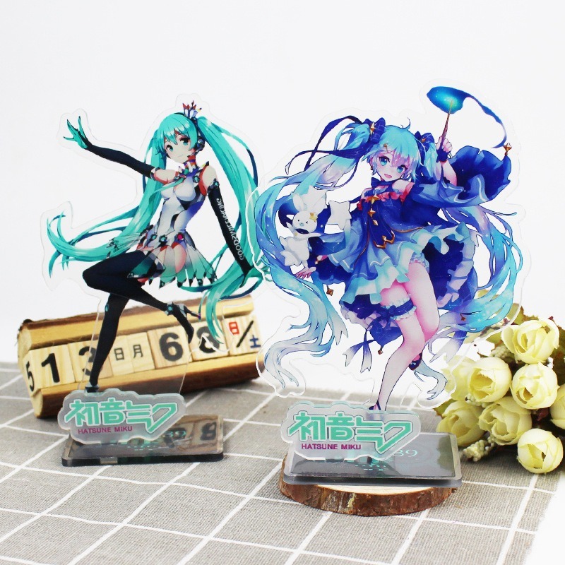 miku动漫大立牌   初yin未来周边可爱卡通亚克力立牌摆件批发D制