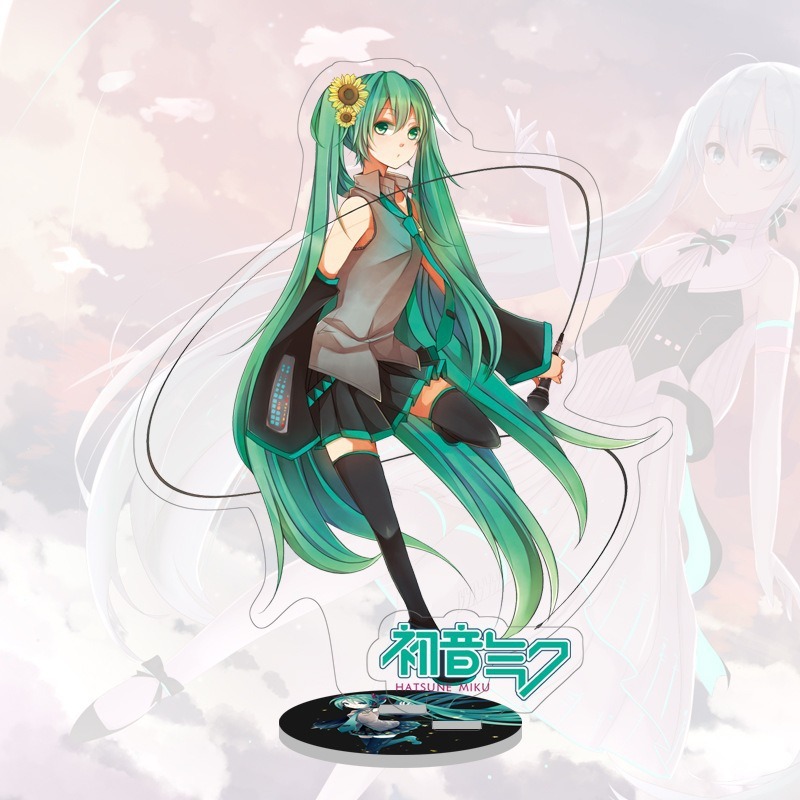 miku动漫大立牌   初yin未来周边可爱卡通亚克力立牌摆件批发D制