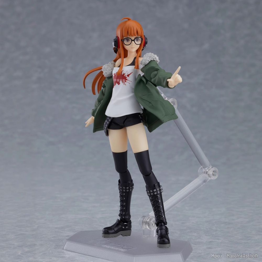 女神异闻录5 figma#434 佐仓双叶 Persona5 可动人偶摆件盒装手办