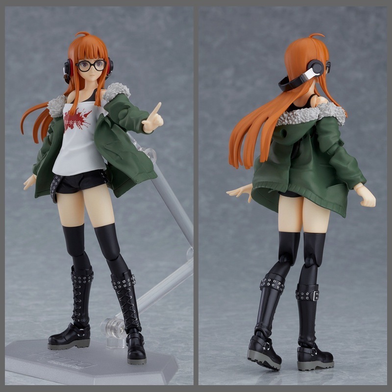 女神异闻录5 figma#434 佐仓双叶 Persona5 可动人偶摆件盒装手办