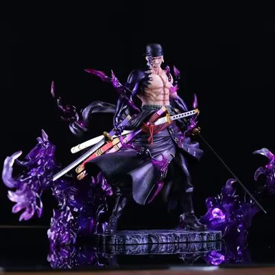 海贼王 天绘 阎魔索隆 战斗场景 特效形态 摆件模型 盒装手办