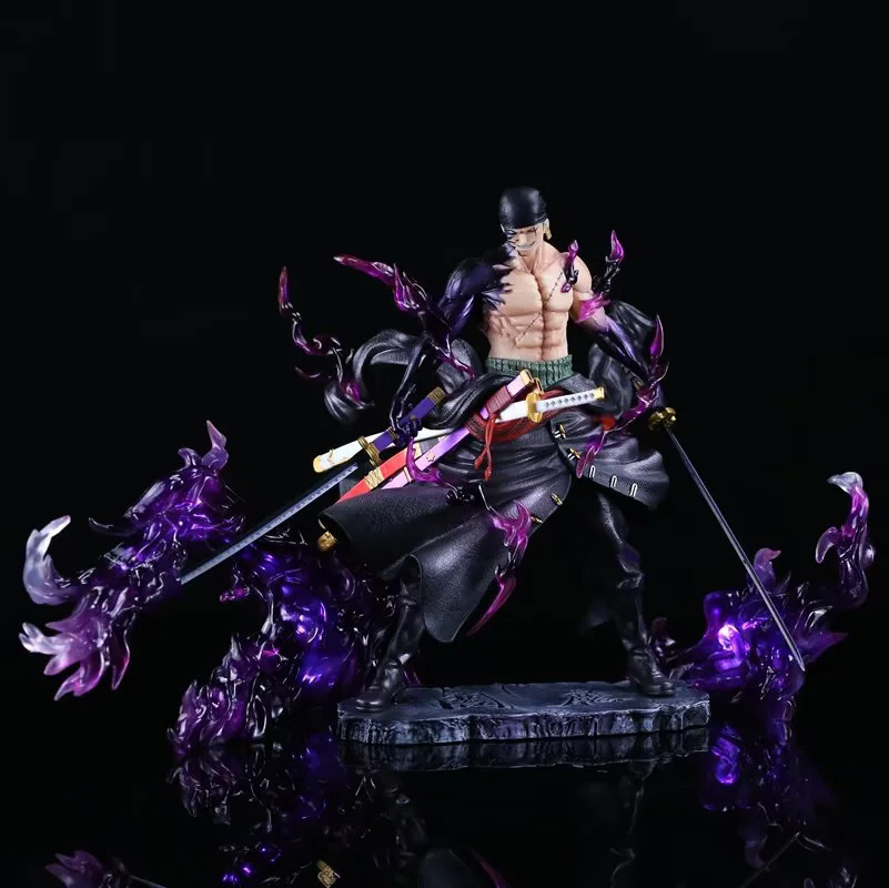 海贼王 天绘 阎魔索隆 战斗场景 特效形态 摆件模型 盒装手办