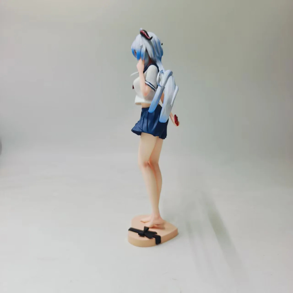 动漫手办批发 表白甘雨JK服校服 机箱摆件 美少女游戏周边 模型