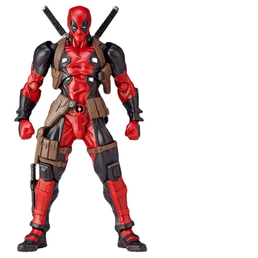 死侍模型公仔手办 DEADPOOL家居装饰摆设 X战警摆件 山口式死待