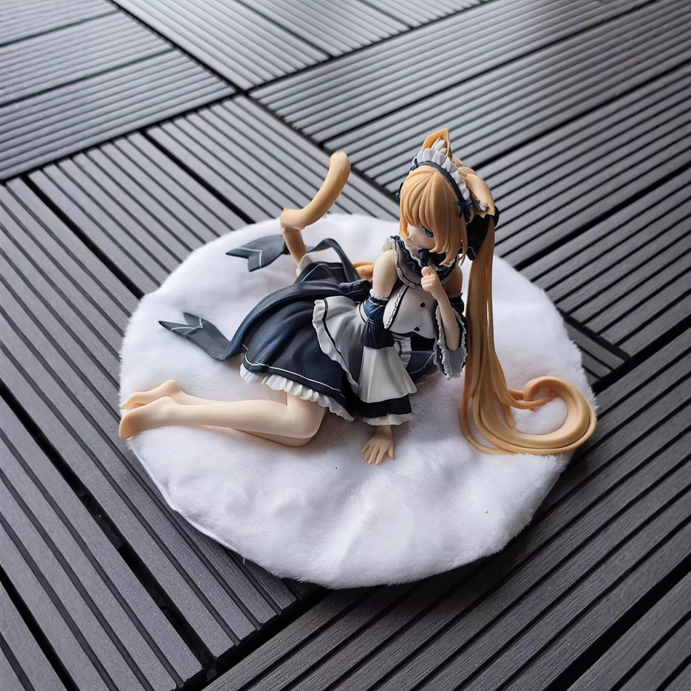花园serena 瑟琳娜 女仆猫娘 虚拟主播 少女摆件机箱模型盒装手办