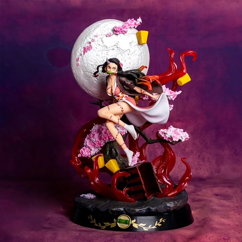 Anime Demon Slayer Kamado Nezuko Hashira Kimetsu No Yaiba Figure GK Action Figure Figurine Model Toys