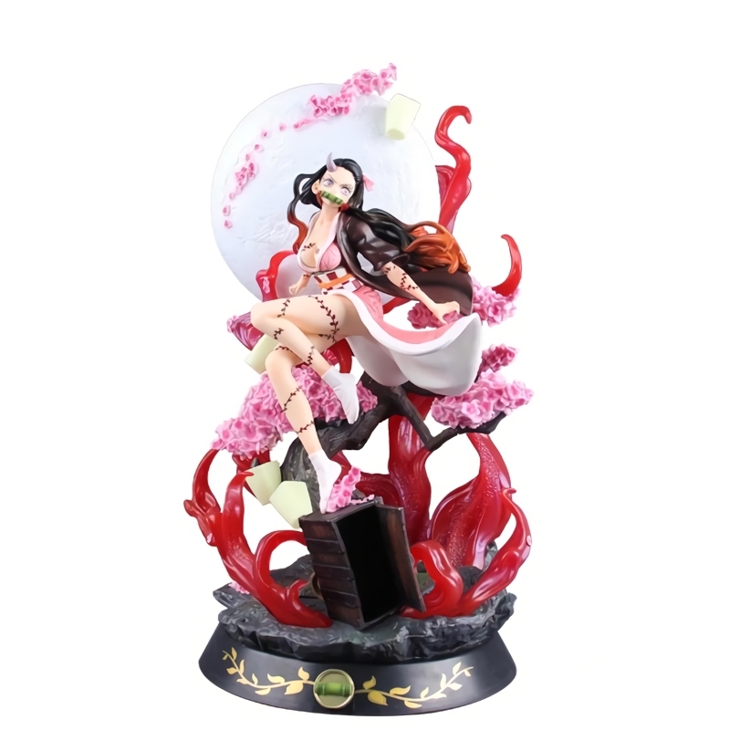 Anime Demon Slayer Kamado Nezuko Hashira Kimetsu No Yaiba Figure GK Action Figure Figurine Model Toys