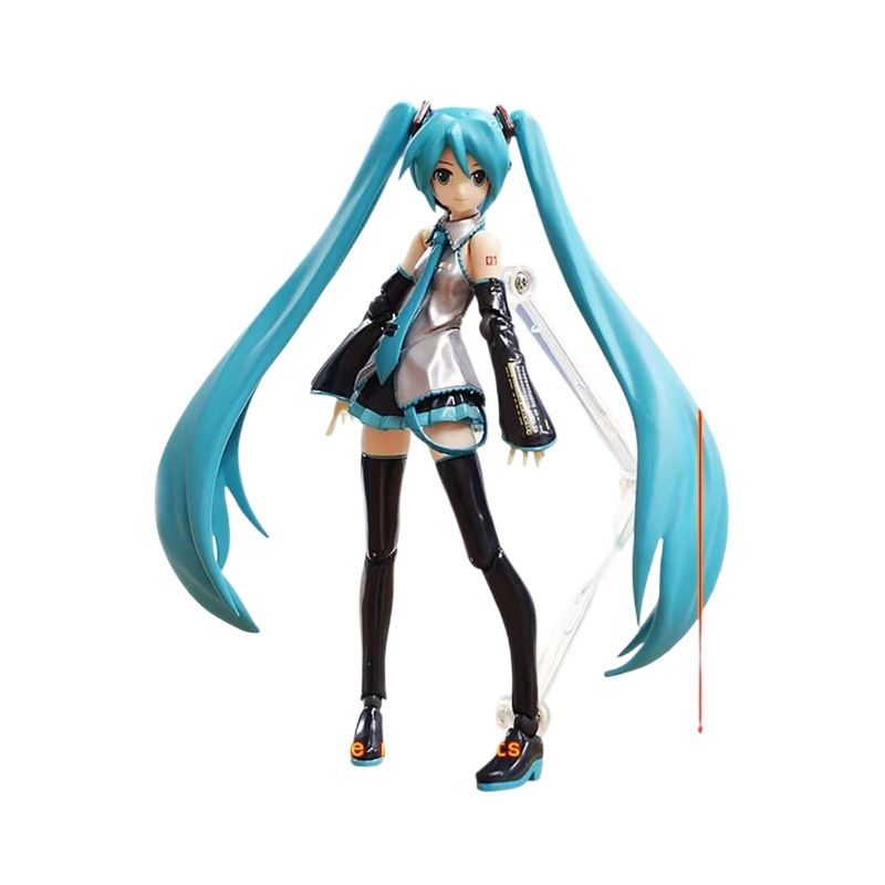 初音绿毛mikuFigma114#多姿手办摆件 未来可动动漫手办二次元