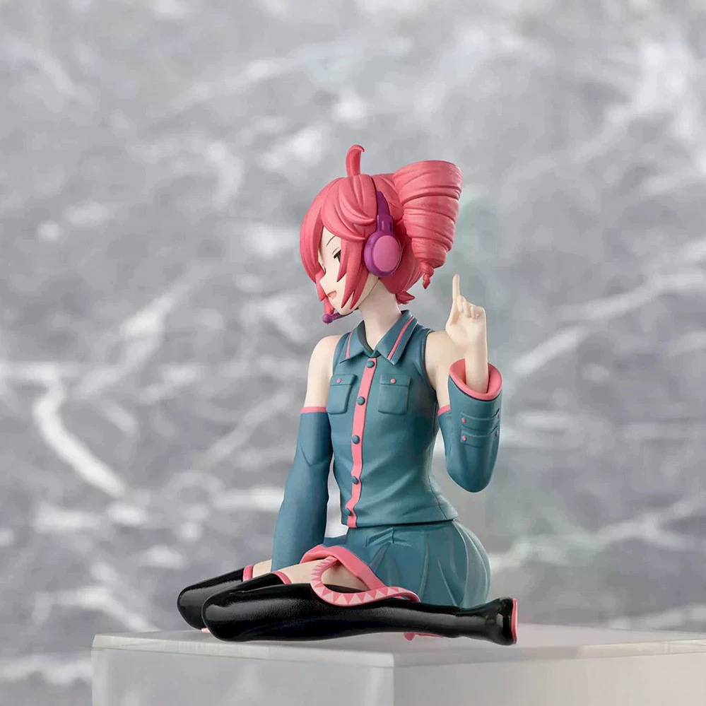 虚拟歌手 初音半身像 坐姿 重音TETO 机箱美少女摆件潮玩模型手办