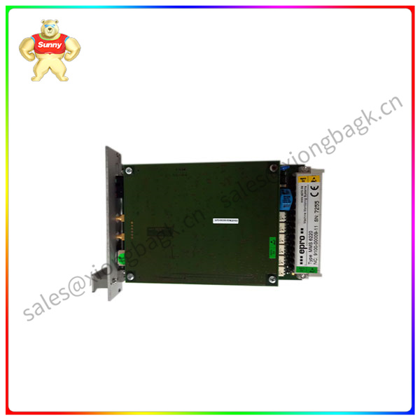 MMS6220 Emerson Dual channel shaft eccentricity measurement module
