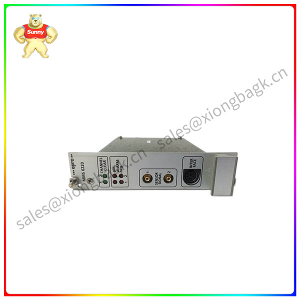 MMS6220 Emerson Dual channel shaft eccentricity measurement module