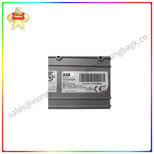 PP835A ABB high-performance programmable logic controller