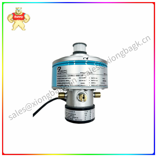 33VM52-000-29 Pacific Scientific VM series Low inertia PMDC servo motor