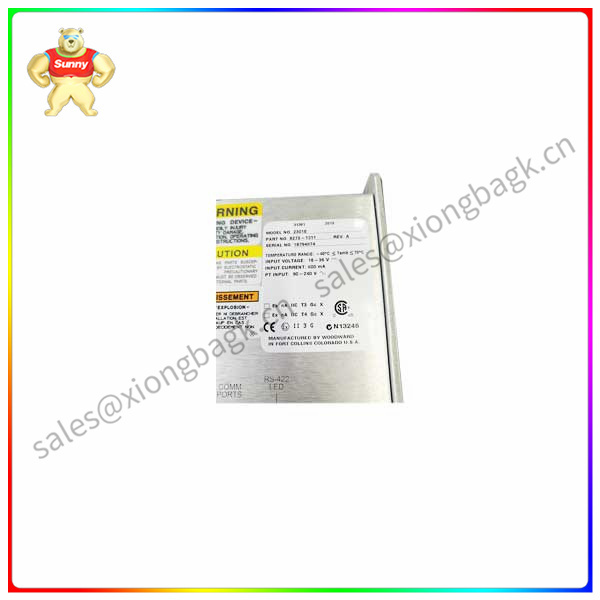 8273-1011 Woodward Automatic control module