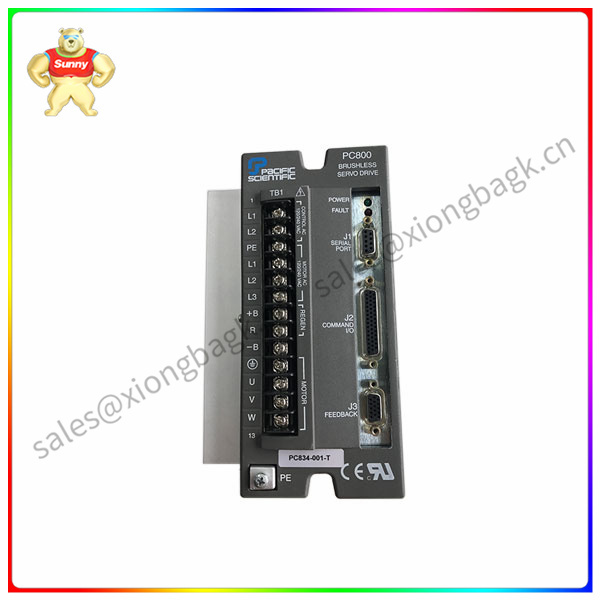 PC834-001-T PACIFIC SCIENTIFIC Brushless servo drive