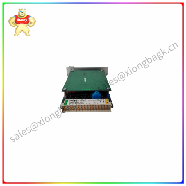 MMS6120 9100-00002-10 Dual channel bearing vibration measurement module