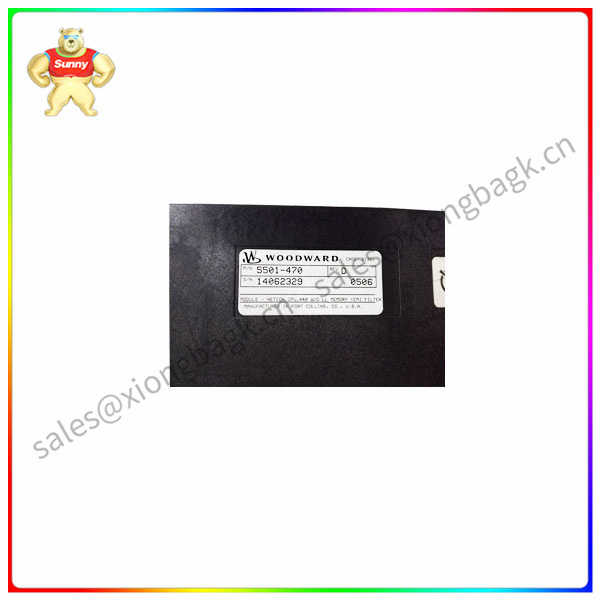 5501-470  Servo controller module   Real-time monitoring of motor speed