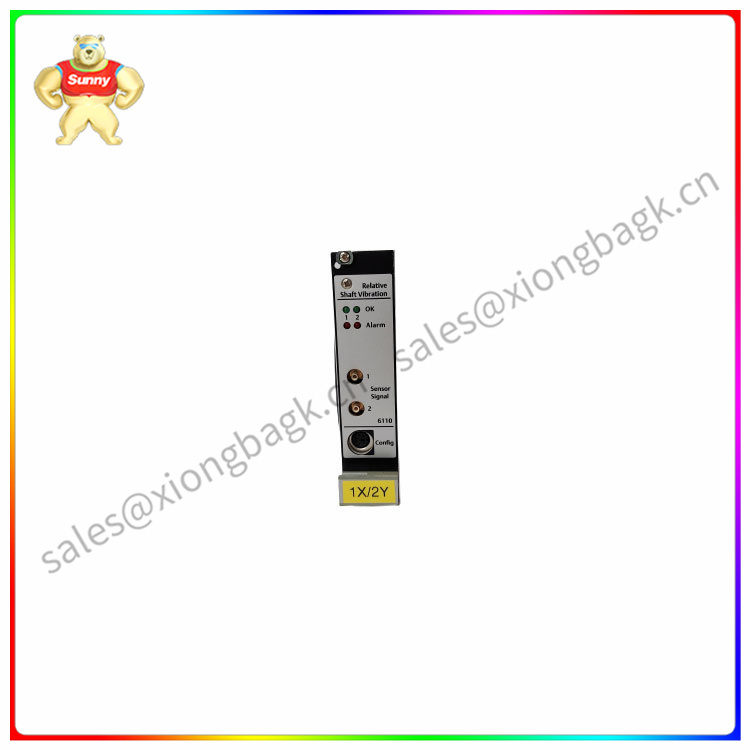 A6110   EPRO dual channel shaft vibration measurement module