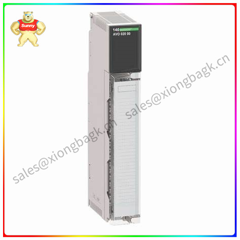 140AVO02000  Analog output module  Real-time processing and analysis