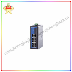 EDS-G308-2SFP   Ethernet switch   Supports the connection of optical fibers and wires