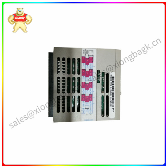 5X00063G01   Digital input card module   It can realize the fast transmission and processing of information