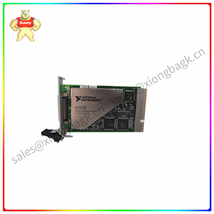 PXI-6052E   high-performance PCI Express   Multiple programming languages and operating systems are supported