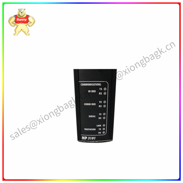 3101  Main processor module   It has powerful communication and control functions