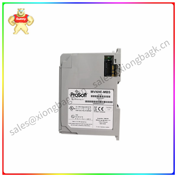 MVI69E-MBS  Modbus Serial module  Fully integrated and fully protected power distribution design