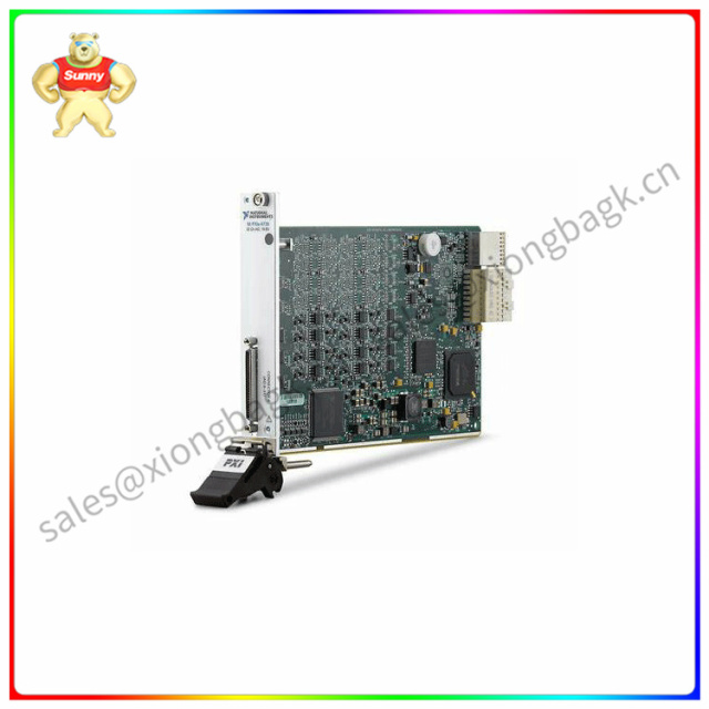 PXIE-6738  high-density analog output module   Ensures the ability of high-speed data transmission and processing