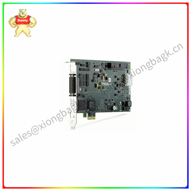 PCIE--6323   Multifunctional I/O device   Features 16-bit resolution and a voltage range of ±10 V