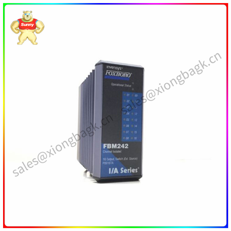 FBM242-P0101AG    discrete output interface module  Control discrete signals for various devices and sensors