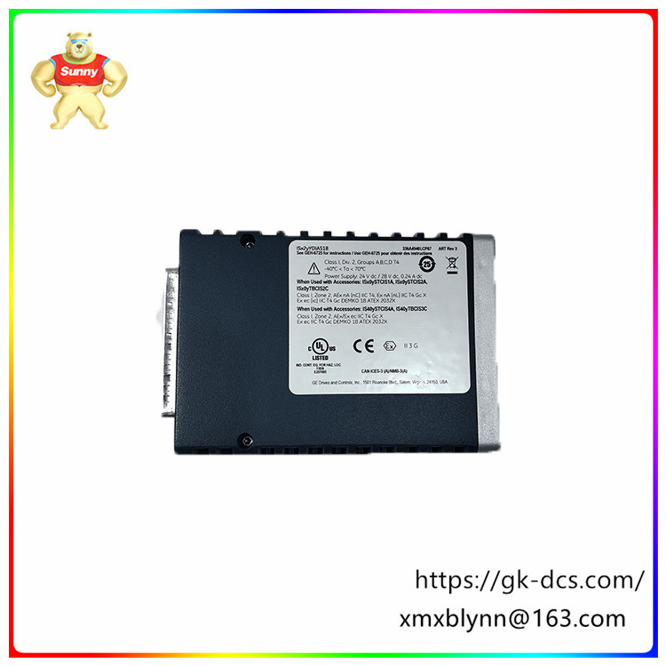 IS420YDIAS1B  Analog input/output module   Receive and process signals from sensors in the process flow