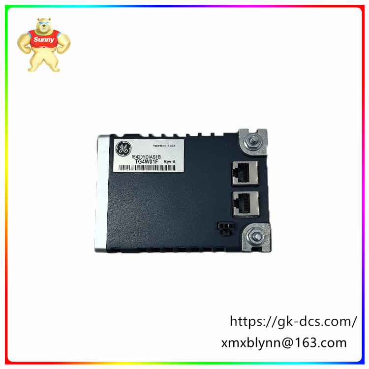 IS420YDIAS1B  Analog input/output module   Receive and process signals from sensors in the process flow