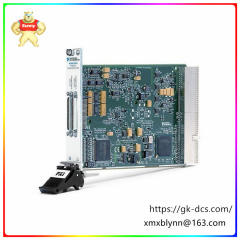 PXI-6224   Multifunctional I/O module  The communication and control between the devices are realized