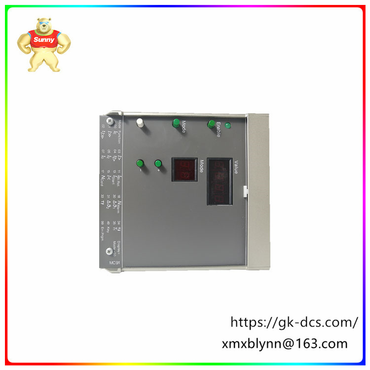 MC91 HESG440588R4 HESG112714 B   Industrial automation protection module  Monitor the various parameters of the power system