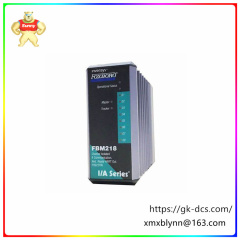 FBM218--RH922VW   Communication redundant output interface module   Allows devices to communicate digitally over 4-20mA analog signal lines
