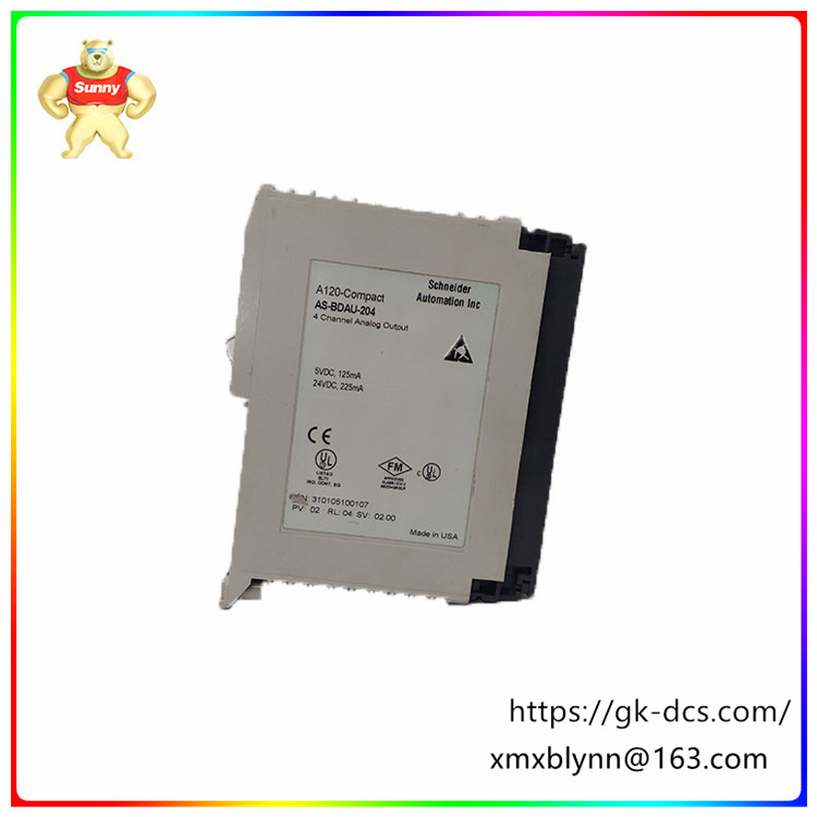 AS-BDAU-204   analog input module   Achieve accurate analog signal acquisition and processing