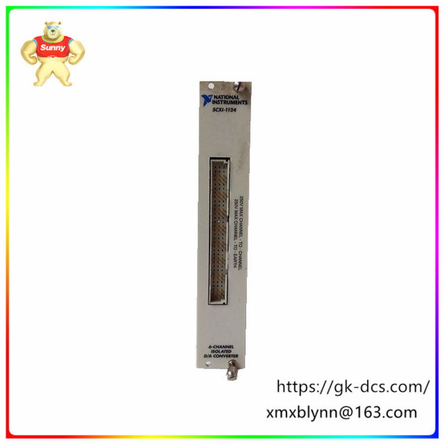 SCXI-1124   Terminal modules in modular measurement systems   Can ensure the accuracy of measurement data