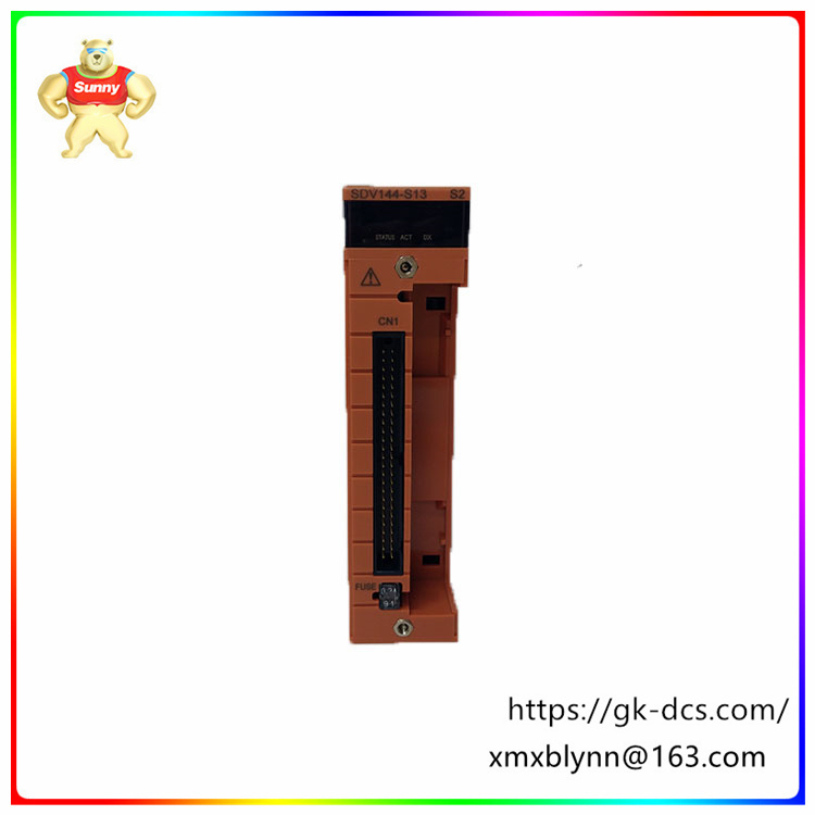 SDV144-S13   Input/output module   Real-time analysis and processing
