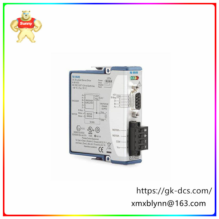 NI-9505  motor drive module  Achieve precise motion control