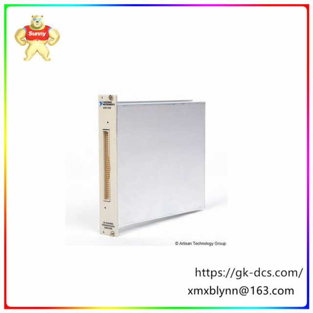 SCXI-1102B  Thermocouple amplifier module  The output signal of thermocouple sensor can be amplified and adjusted